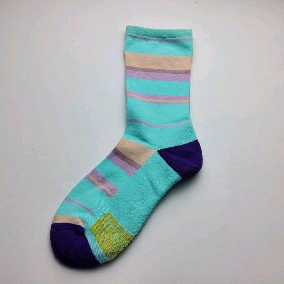 Voxx Life Stasis Neuro Socks Wellness Crew Stripes Size S (Women's 4-7) - Picture 3 of 3